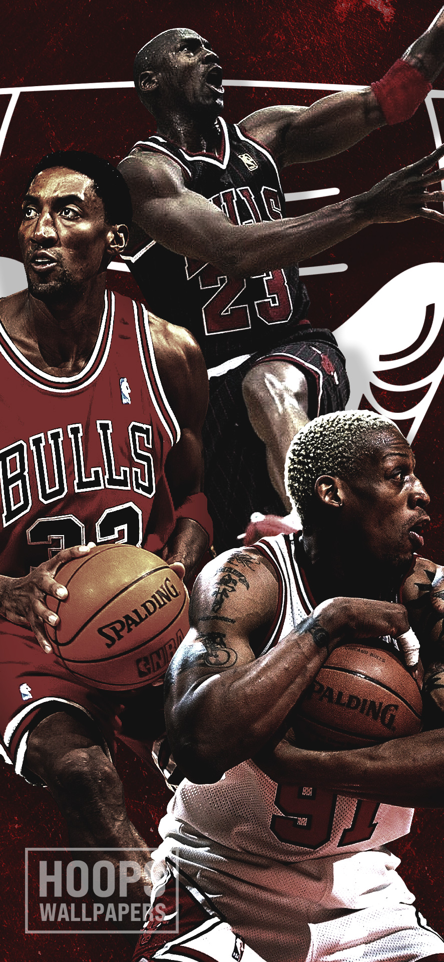 Dennis Rodman, basketball, bulls, HD phone wallpaper