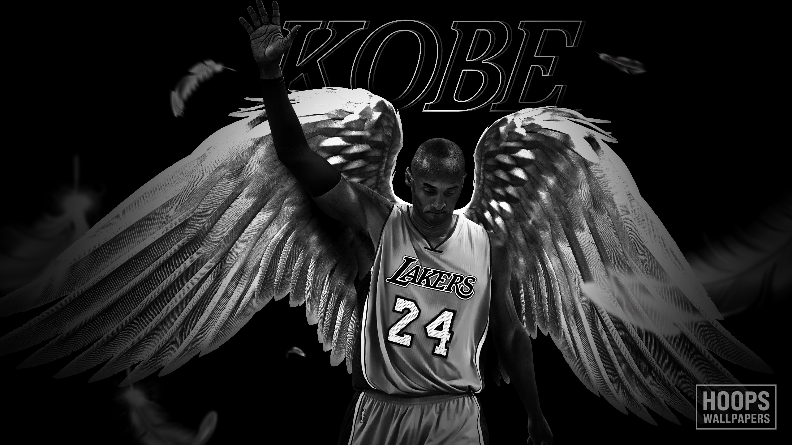 Kobe Bryant Wallpaper 4K, Tribute, Los Angeles Lakers